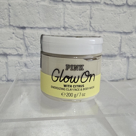 PINK Victoria's Secret Glow On Energizing Face and Body Mask New Discontinued - Picture 9 of 11